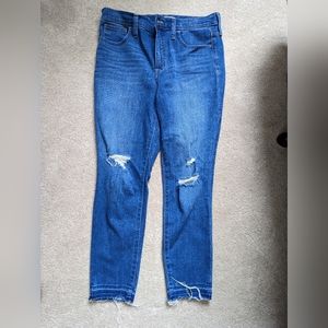 Madewell high rise skinny jeans